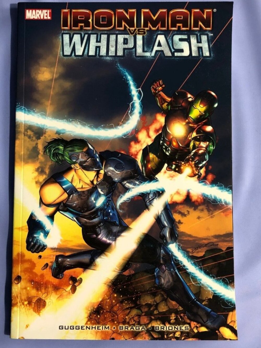 New Marvel Iron Man VS Whiplash #1-4